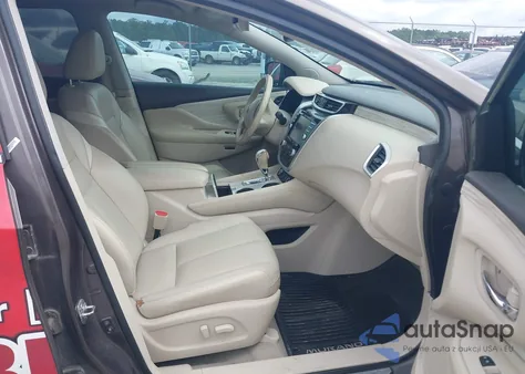 2015 Nissan Murano Sl из США, поврежденный, VIN 5N1AZ2MG0FN232831